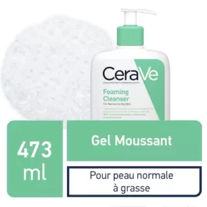 CeraVe Gel Moussant Nettoyant Peau Normale À Grasse