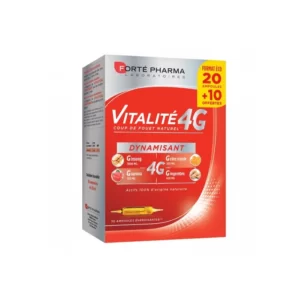 Le complément Forte Pharma Vitalite 4G Dynamisant