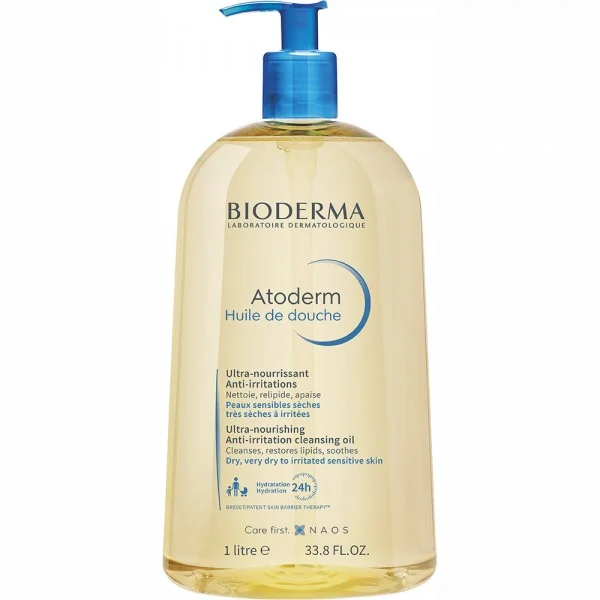 L'huile lavante Bioderma Atoderm (Huile de douche)