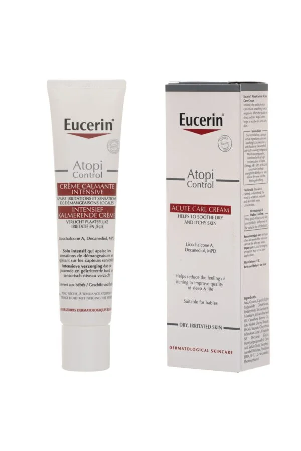 La crème Atopicontrol Intensive, produite par Eucerin