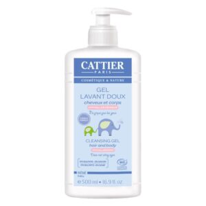 Le gel lavant doux bébé cattier