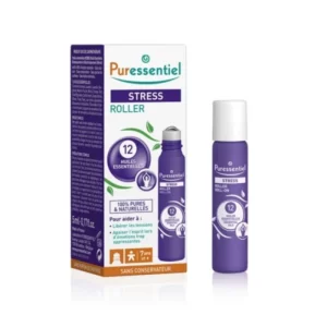 le roller stress Puressentiel avec 12 huiles essentielles