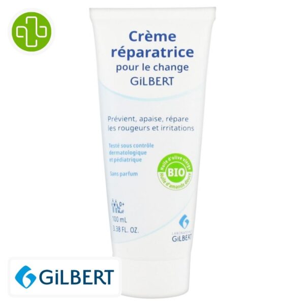 Gilbert Crème Reparatrice Pour Le Change 100 Ml