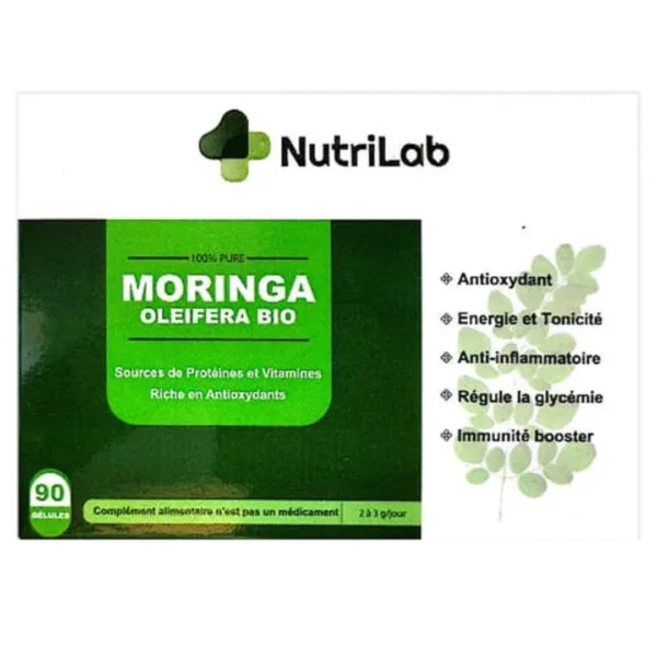 Nutrilab Moringa Oleifera Bio 500 Mg