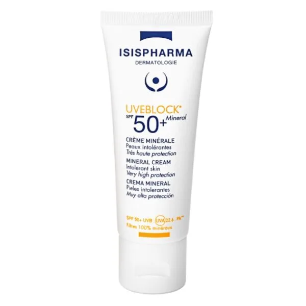 Isispharma Uveblock Spf50 Créme Minerale Invisible