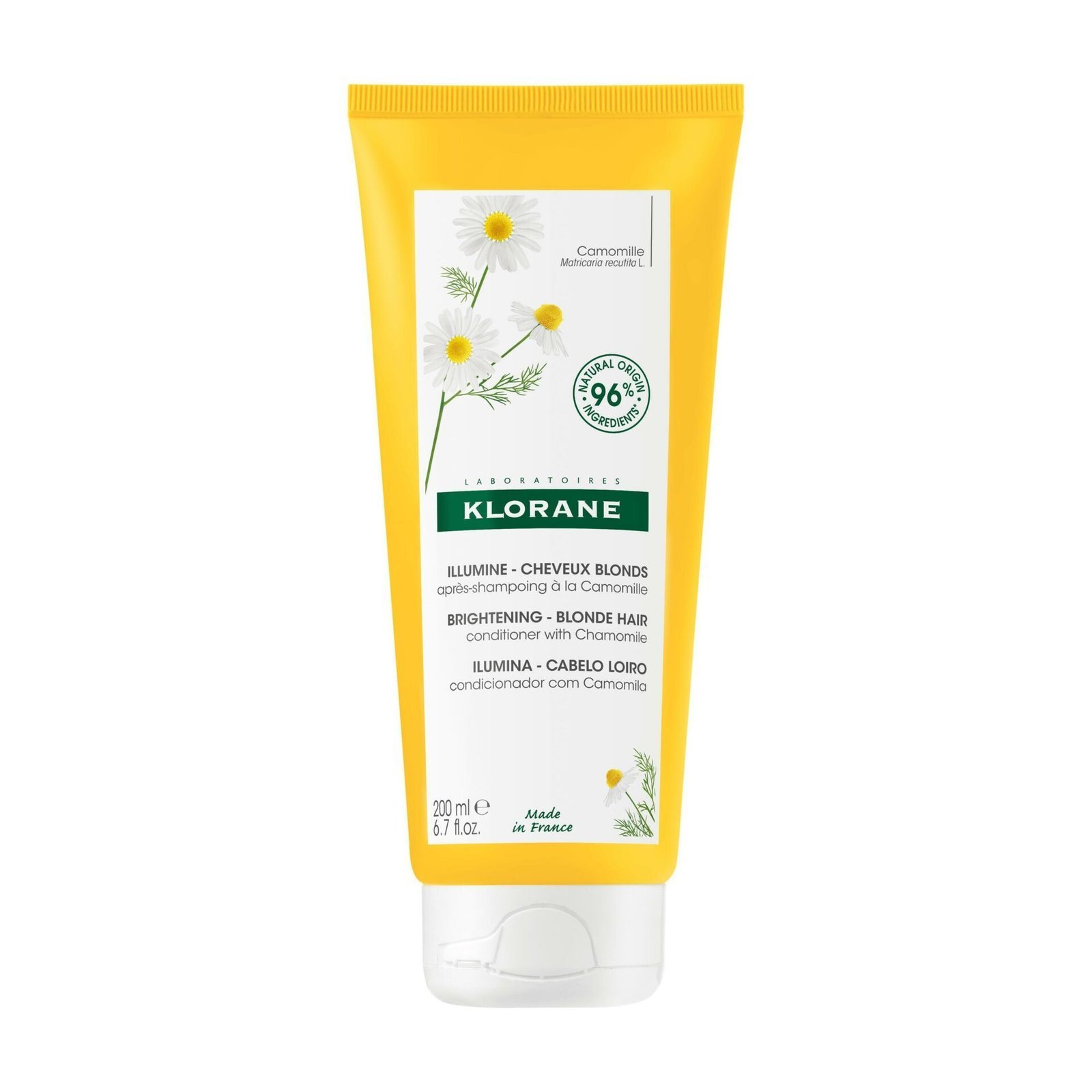 Klorane – Baume Après-shampoing Reflets Blonds à la Camomille – Cheveux blonds à châtains 200 ml Maroc