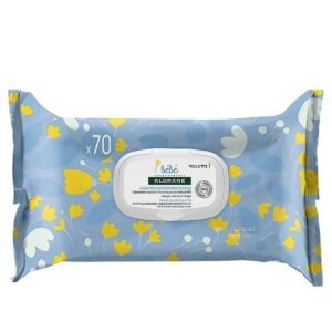 KLORANE – Lingettes Nettoyantes Douces pour le Corps au Calendula Apaisant – Bébé – Peau Normale à Sèche 70 U Maroc