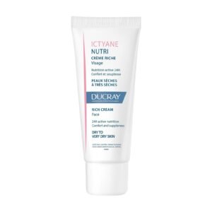 DUCRAY — Crème Riche Visage — Crème Visage Peau Sèche — Ictyane Nutri 40 ml Maroc