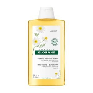 Klorane – Shampoing Reflets Blonds à la Camomille cheveux blonds à châtains – Éclaircissant 400 ml Maroc