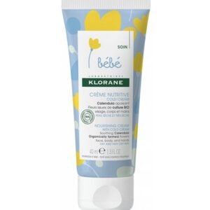 KLORANE – Crème Nutritive au Cold Cream et Calendula – Bébé – Peau Sèche et Très Sèche 40 ml Maroc