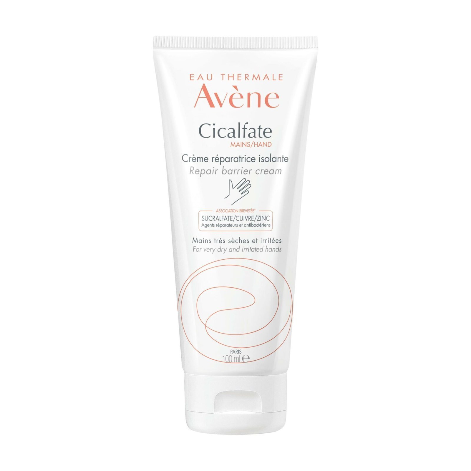 EAU THERMALE AVÈNE – Cicalfate Mains Crème Réparatrice Isolante 100 ml Maroc