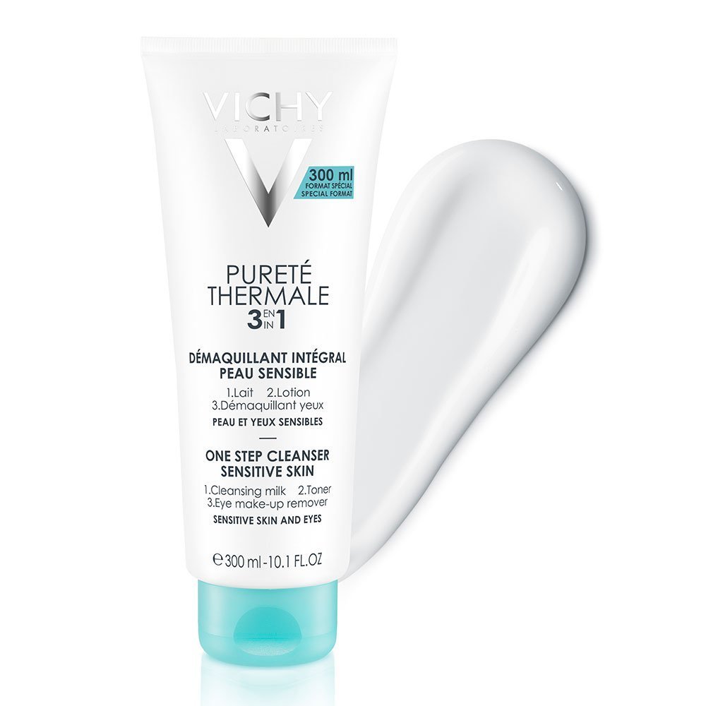 Vichy Pureté Thermale Démaquillant Intégral 3en1 Peau Sensible | 300ml Maroc