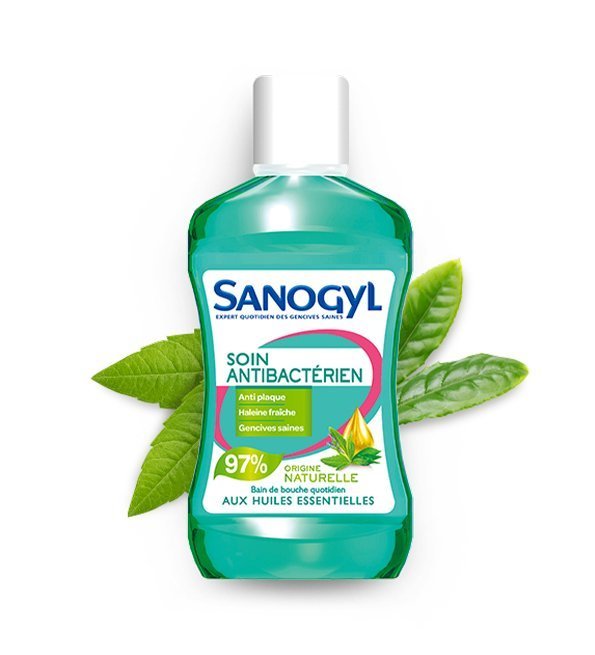 Sanogyl Bain de Bouche Antibacterien 500ml Maroc