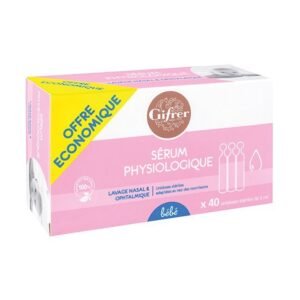GIFRER Serum Physiologica Bte X 40 Unidoses 5 ml Maroc