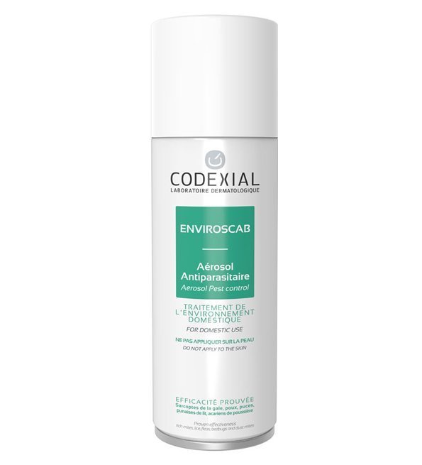 CODEXIAL – Enviroscab Aerosol Antiparasitaire (biocide) – 200 ml Maroc