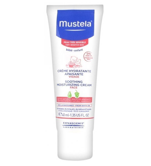 MUSTELA Crème Hydratante Apaisante – 40 ml Maroc