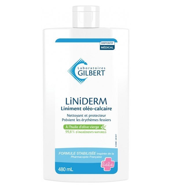GILBERT Liniderm Liniment Oléo-Calcaire – 480 ml Maroc