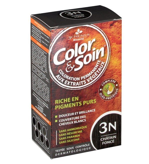 LES 3 Chênes Color Et Soin Chatain Fonce 3N Maroc