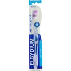 ELGYDIUM – Brosse à Dents Anti-Plaque Medium Maroc