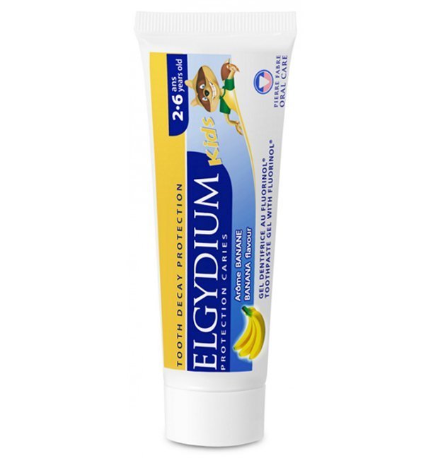 ELGYDIUM Kids – Dentifrice Banane 2-6 Ans – 50 ml Maroc