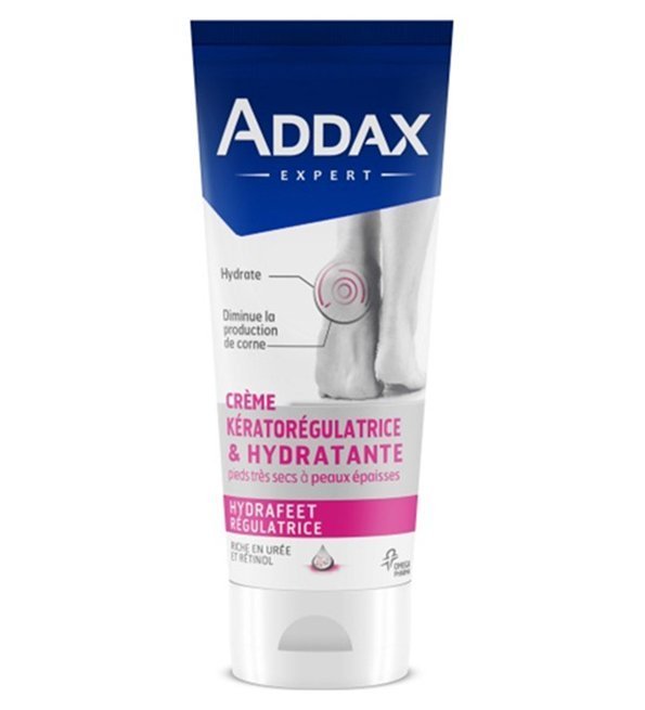ADDAX Crème Kératorégulatrice et Hydratante Pieds – 100 ml Maroc