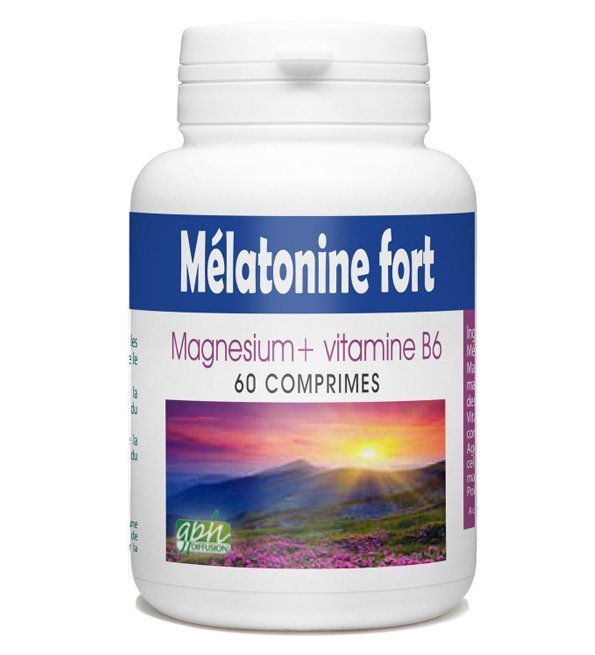 GPH Diffusion Mélatonine Fort – 60 Comprimés Maroc