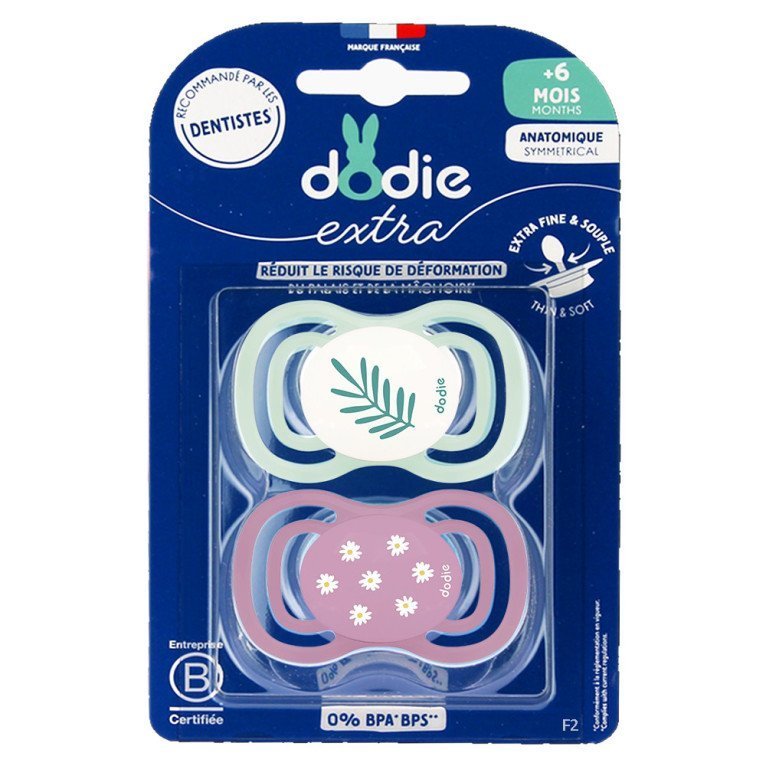 DODIE Sucette +6mois Duo Extra Fine Rose F2 2365 Maroc