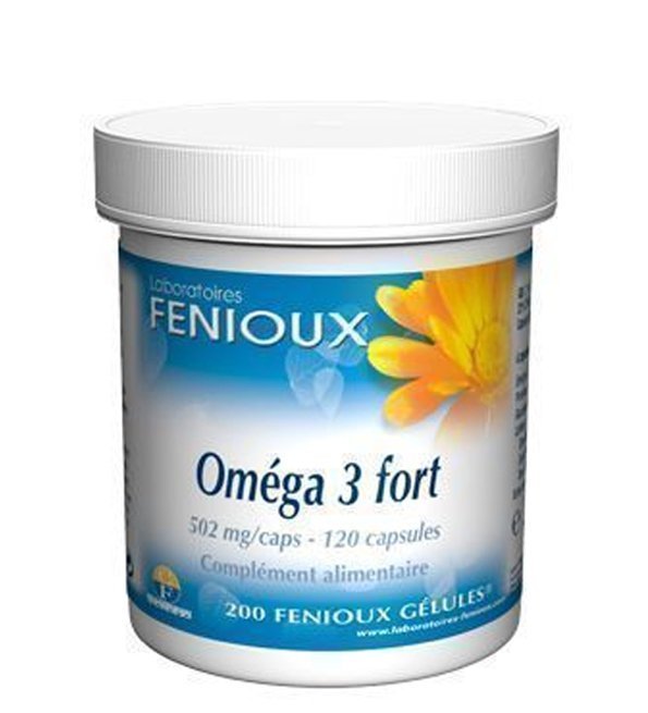Fenioux Oméga 3 Fort – 120 Capsules – 502 mg Maroc