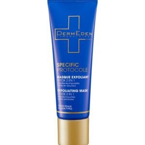 Dermeden Masque Exfoliant Detox 2en1 Tube – 50 ml Maroc