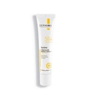 DERMINA Sunlina Ecran Minérale Unifiante Peau Sèche Spf50 40ml Maroc