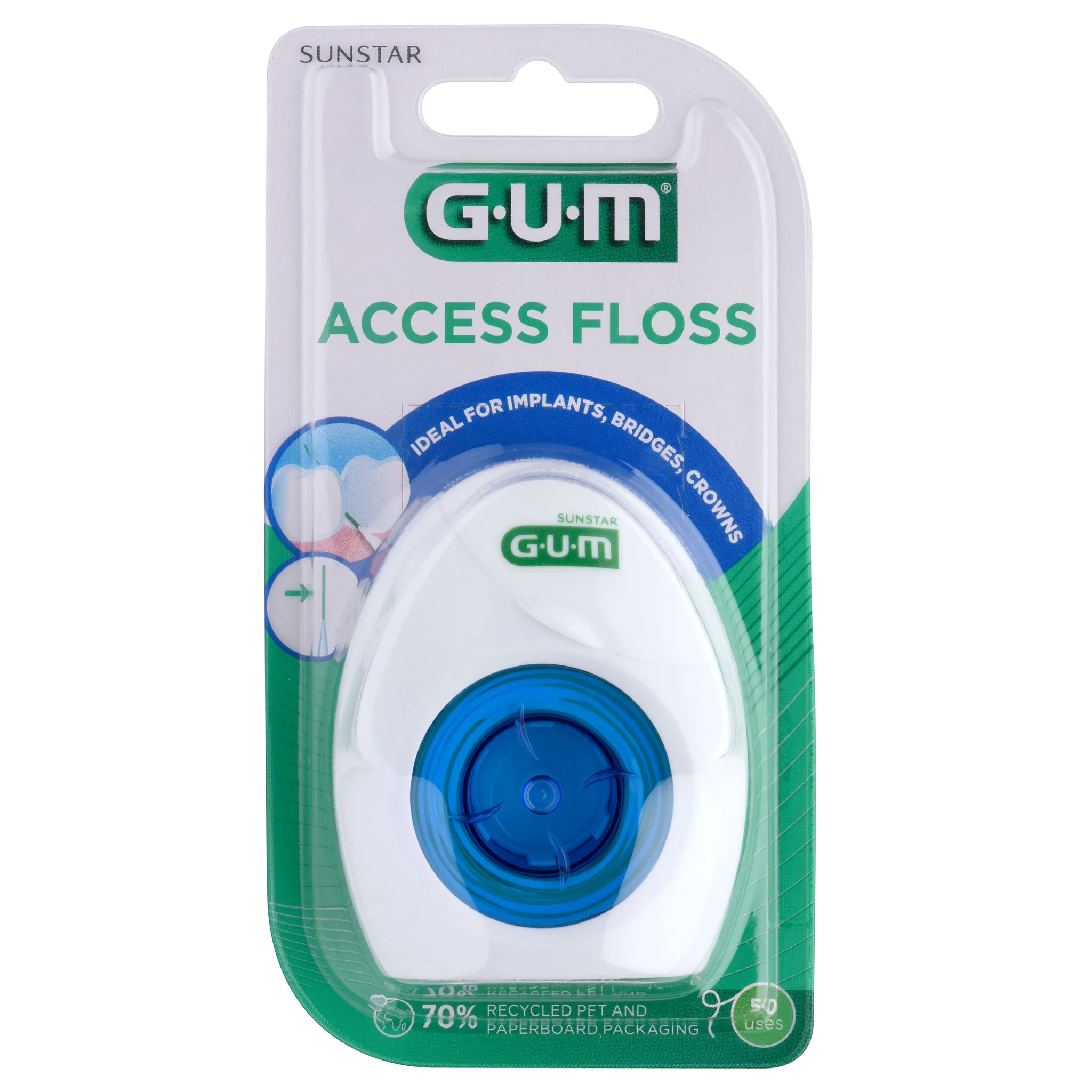 GUM Fil Dentaire Access Floss 50 Maroc