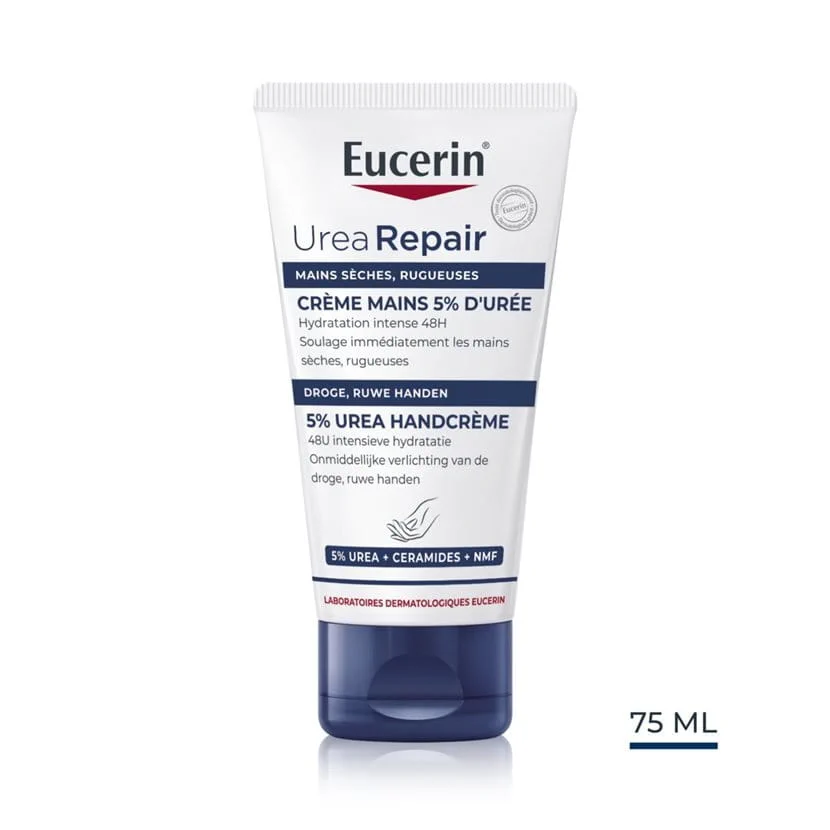 EUCERIN Urearepair Crème Mains 5% D’urée Maroc