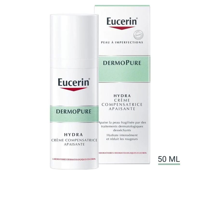 EUCERIN Dermopure Hydra Crème Compensatrice Apaisante Maroc