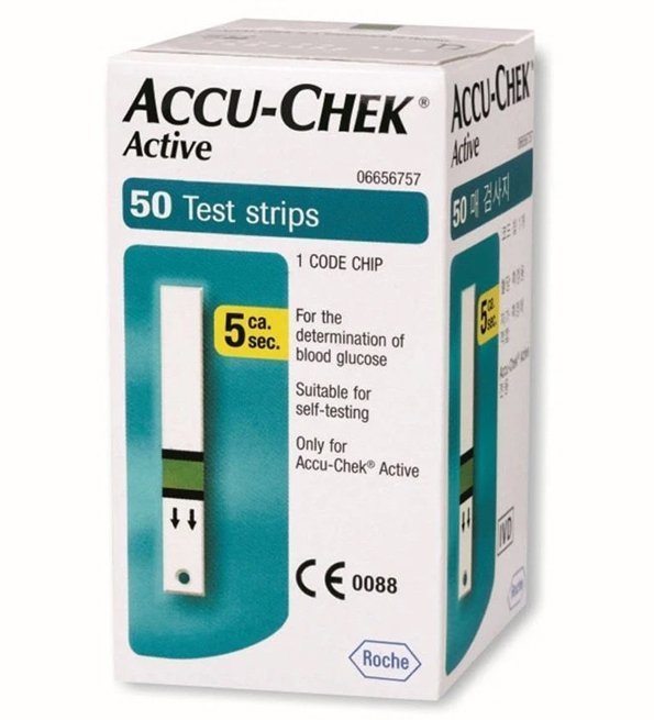 Accu-Check Active Bandelettes X50 Maroc