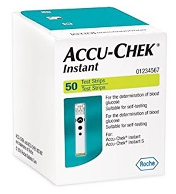 Accu-Check Instant Bandelettes X50 Maroc