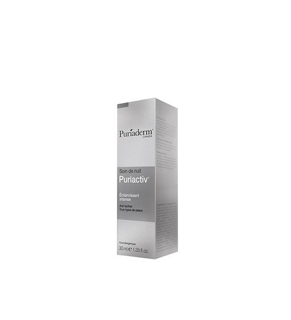 Puriaderm Puriactiv Crème de Nuit Soin Éclaircissant de Nuit Intense Maroc
