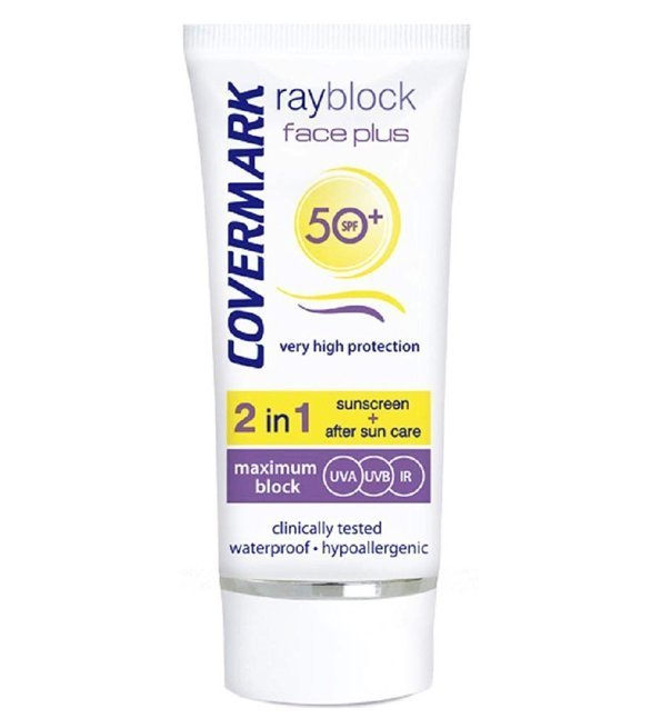 COVERMARK – Rayblock Face Plus Teintée Beige Spf50+ – 50 ml Maroc