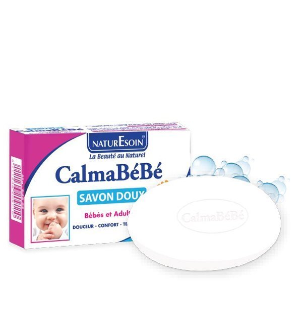 NATURESOIN Calmabébé Savon Doux – 90 g Maroc