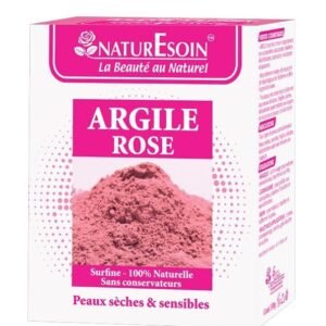 NATURESOIN Argile Rose – 100 g Maroc