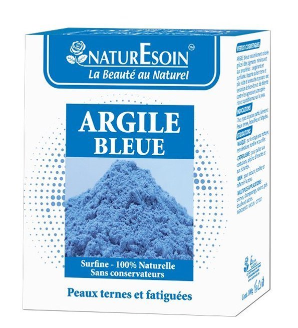 NATURESOIN Argile Bleue – 100 g Maroc