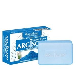 NATURESOIN Argisoin Savon à L’argile Bleue- 125 g Maroc