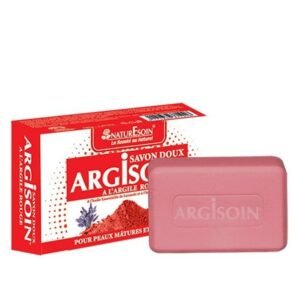 NATURESOIN Argisoin Savon à L’argile Rouge- 125 g Maroc