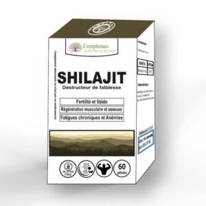 COMPLEMAX Shilajit 60 Gelules Maroc