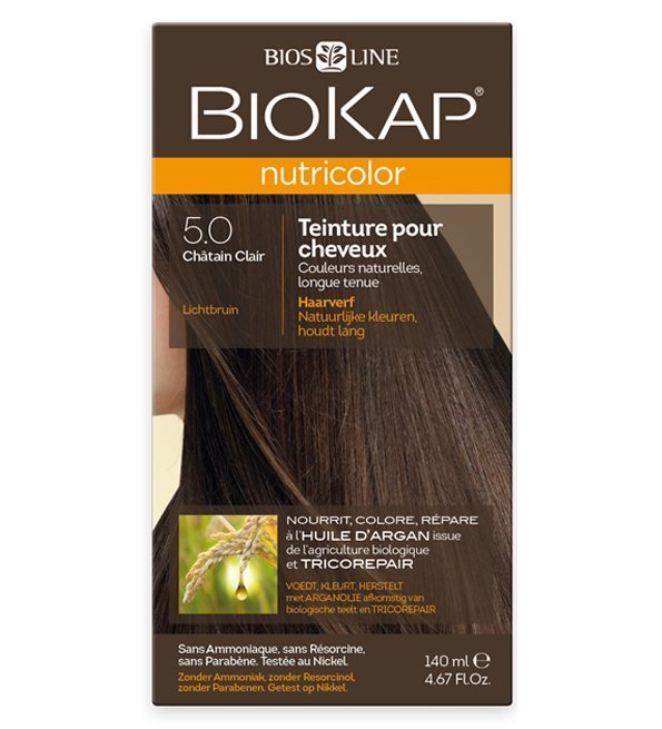 Biokap – Nutricolor 5.0 Châtain clair Maroc