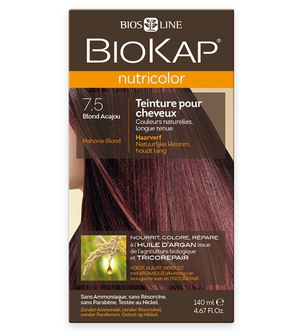 Biokap – Nutricolor 7.5 Blond acajou Maroc