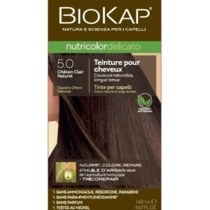 Biokap – Nutricolor Delicato 5.0 Châtain clair naturel Maroc