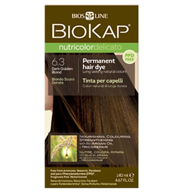 Biokap – Nutricolor Delicato 6.3 Blond foncé doré Maroc