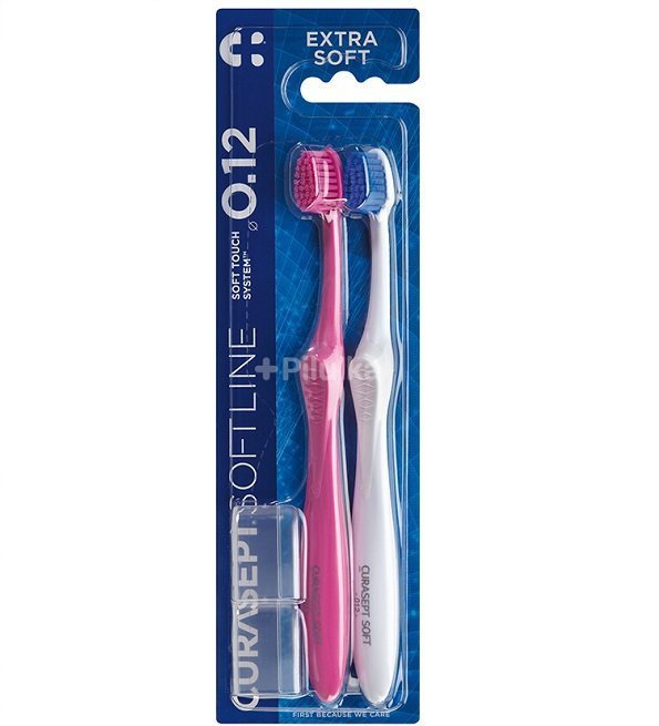 CURASEPT Brosse à Dents Extra Soft 012 Pack Maroc