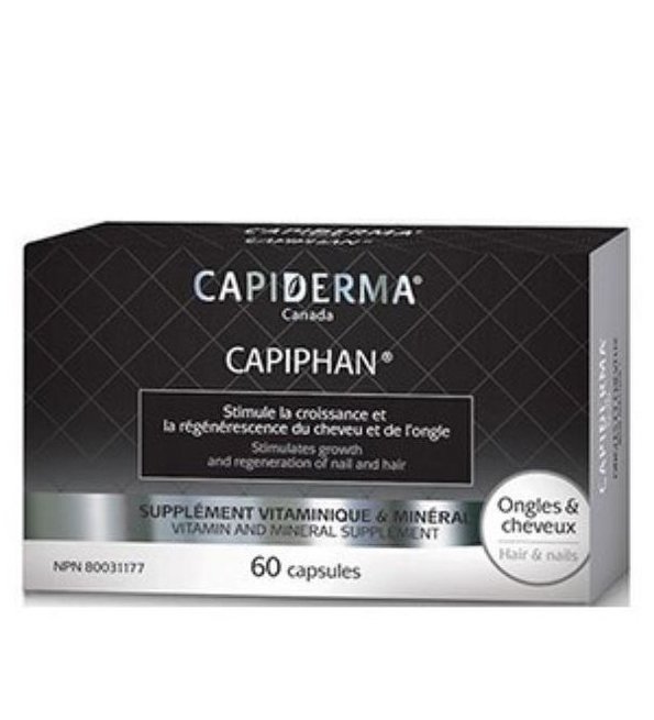 Capiderma Capiphan ongles & cheveux 60capsules Maroc