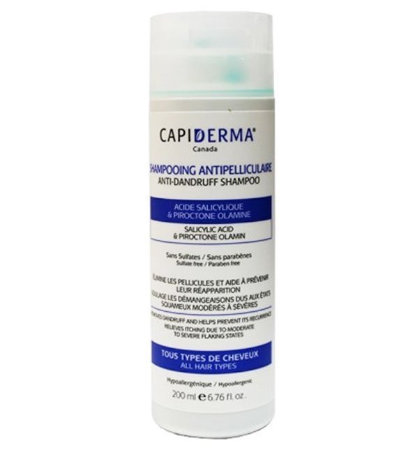 Capiderma – Shampoing Anti-pelliculaire – 200 ml Maroc